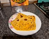 Indiai,karom magos lepénykenyér (Ajwain Wali Pratha) recept fázis 6 fotója
