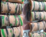 Foto langkah ke 5 dari resep Dadar gulung vla coklat.