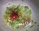 A picture of step 2 of Chowmein.