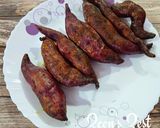 A picture of step 5 of Air Fryer Roasted Sweet Potatoes.
