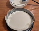 Foto del passaggio 11 della ricetta Cheesecake San Valentino con cioccolato bianco e gelée di lamponi