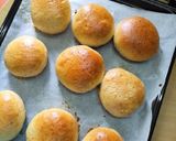 Hình bước làm 12 của món Bánh mì chuối nhân chocolate (Banana buns)