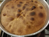 Torta invertida de manzanas