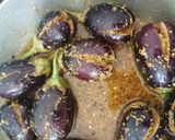 A picture of step 7 of Stuffed eggplant.