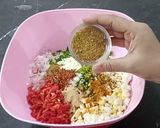 A picture of step 6 of Noodles Kebab.