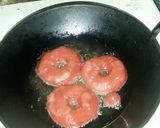 Foto langkah ke 8 dari resep Donat Red Velvet Tanpa Kentang Takaran Sendok.