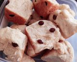 A picture of step 5 of Raisin milk bun.