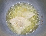 A picture of step 4 of Punjabi samosa from leftover rice.