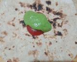 A picture of step 5 of Corn pea frankie.