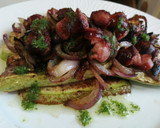 Foto del paso 5 de la receta: Hortalizas a la plancha con salchichas