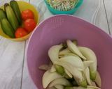 Foto langkah ke 1 dari resep Sayur Asem Kembang Turi.