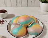 Foto langkah ke 16 dari resep Bakpao Unicorn Isi Kacang Merah (No Mixer).
