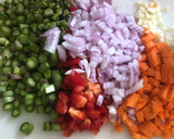 Foto del paso 1 de la receta: 179. Falso cuscús de coliflor y verduritas (entrante verdura)