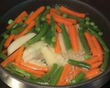 A picture of step 4 of Veg Kolhapuri.
