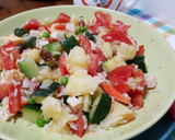 Foto del paso 1 de la receta: Arroz tres delicias con calabacín y patata