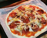 Foto del paso 2 de la receta: Pizza de Chorizo ibérico