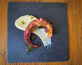 Foto del paso 7 de la receta: Pulpo, mojo verde y parmentier de papa
