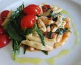 Foto del passaggio 6 della ricetta Cavatelli con rucola di campo