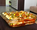 A picture of step 10 of Bread Veggie Lasagna.