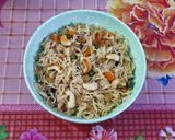 A picture of step 7 of Kerela style vegetable pulao.