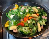 炒食蔬的食譜步驟4照片