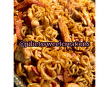 Foto del paso 3 de la receta: Noodles con pollo y bacon🍜
