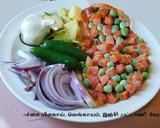 ஸ்டவ்ட் குடை மிளகாய்கள் ரெசிபி ஸ்டேப் 1 புகைப்படம்
