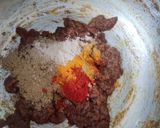 A picture of step 6 of Hot chaat sizzler.