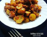 A picture of step 1 of Paprika Potatoes.