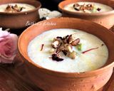A picture of step 4 of Sooji Ki Kheer / Semolina Pudding / Rava Payasam.
