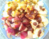 Foto langkah ke 3 dari resep Lotis (rujak) buah.