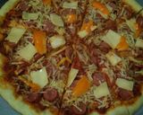 Foto langkah ke 14 dari resep Pizza Tanpa Ulen / Knead (Teflon dan Oven).