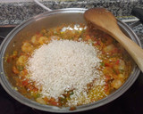 Foto del paso 6 de la receta: Arroz meloso con gambas