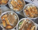 Foto langkah ke 6 dari resep Nasi Panggang dan Mentai.