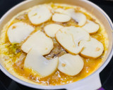 Foto del paso 6 de la receta: Tortilla de patata, cebolla, shiitake y scamorza 🧅 🥔 🍄 🧀