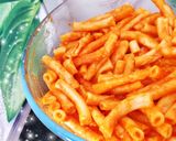 Une image de l'étape 2 de Pâtes sauce tomate 🍅 gruyère rapé au cookeo.