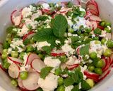 Une image de l'étape 5 de Salade fraîche petits pois et radis.