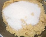 A picture of step 5 of Badam Atta Halwa.