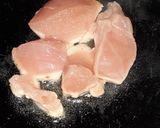 A picture of step 7 of Chicken Quiche.