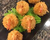 Hình bước làm 3 của món Tôm bọc tôm thịt chiên
