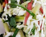 Crunchy salad in Waffle  #WokCooking recipe step 3 photo