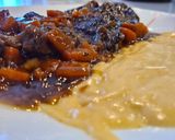 Foto del paso 9 de la receta: Filetes de falda de ternera guisados y puré de papas al pimentón