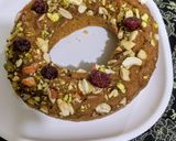 A picture of step 5 of Millet Doughnut Cake.
