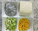 鮮蝦豆腐可樂餅的食譜步驟1照片