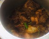 A picture of step 2 of Beef biryani.