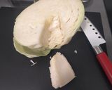 Foto del paso 1 de la receta: Col asada con queso crema