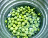 Une image de l'étape 1 de Crumble de petit pois.