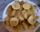 A picture of step 6 of Sweet potato shaker kandhi.