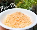 Hình bước làm 3 của món Ruốc Tôm cho bé ăn dặm