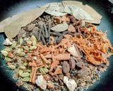 A picture of step 1 of Garam Masala.